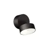 Schwenkbare Außenwandleuchte ZAMBELIS 6W IP65 DESIGN Sandgestrahlt Schwarz E435