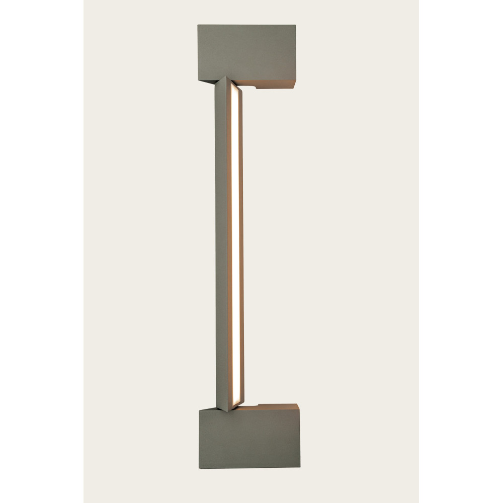 Schwenkbare Außenwandleuchte ZAMBELIS 12W IP54 DESIGN Graphit E429