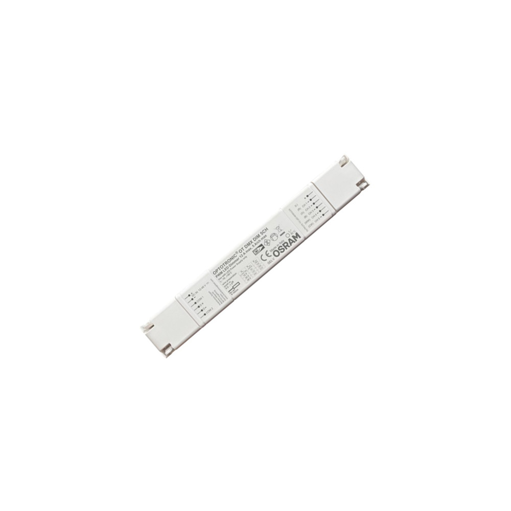 DMX-Treiber ZAMBELIS 288W 5 Kanäle IP20 DESIGN 6977078993838 FS