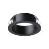 Collerette Encastrée D53 pour DownRay ZAMBELIS DESIGN Noir Sablé 25404