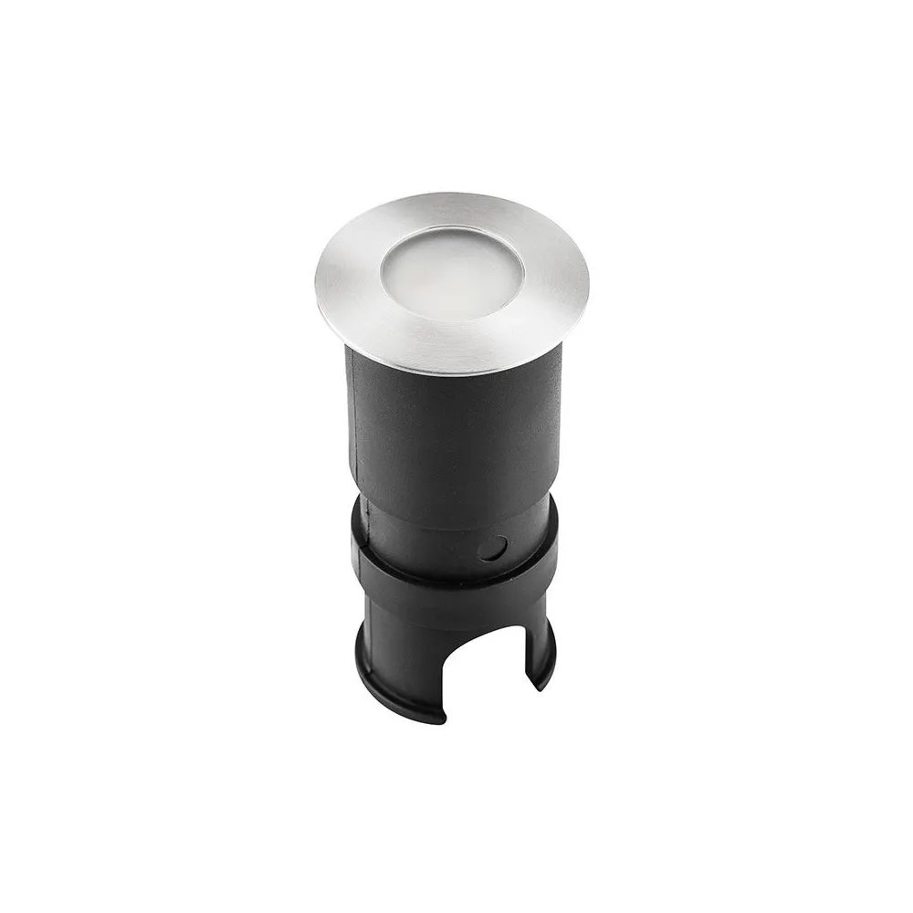 Bodeneinbaustrahler Außen ZAMBELIS D45 3W IP65 DESIGN Aluminium Ohne Treiber E178