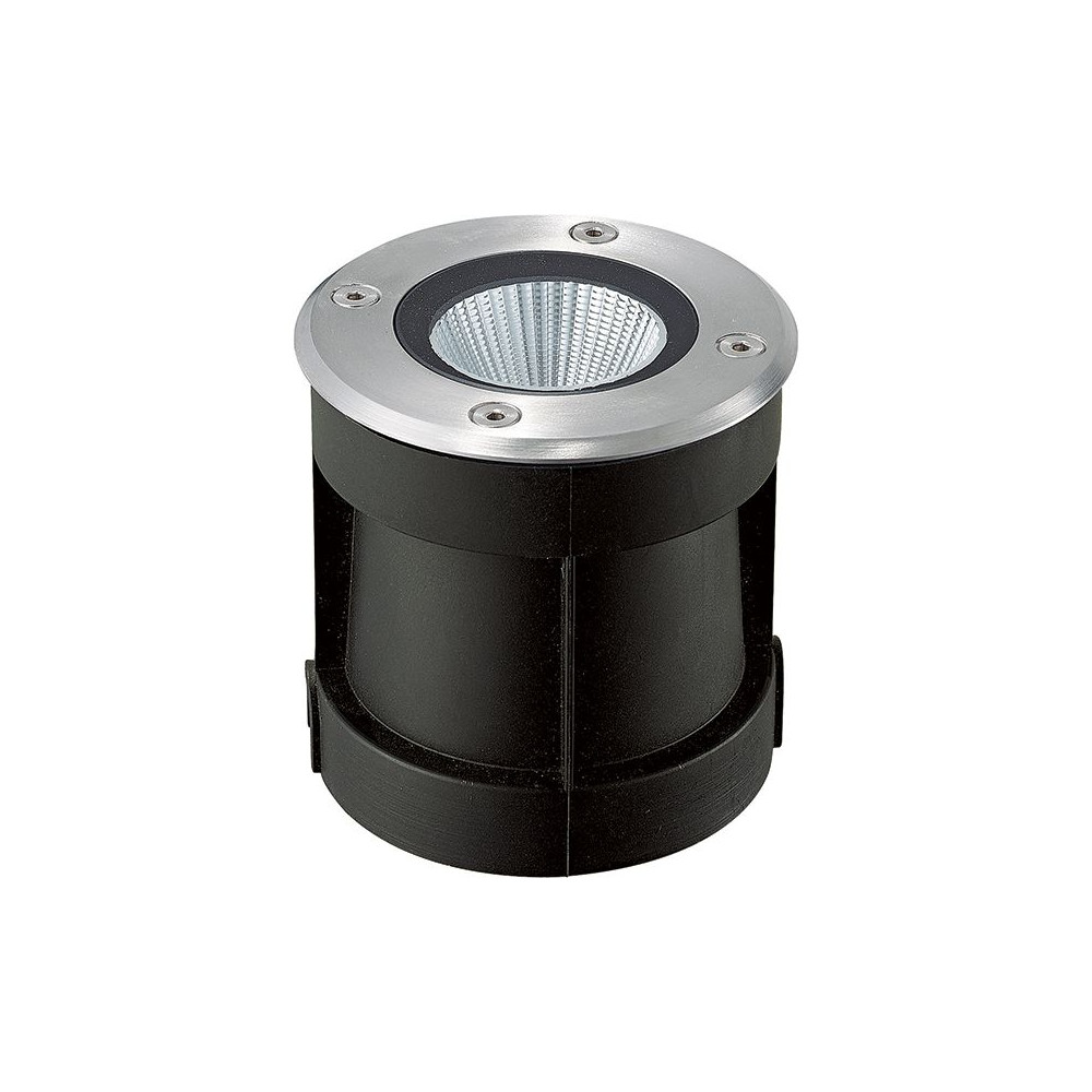 Bodeneinbauleuchte Außen ZAMBELIS D100 6W IP67 DESIGN Metallisch E189