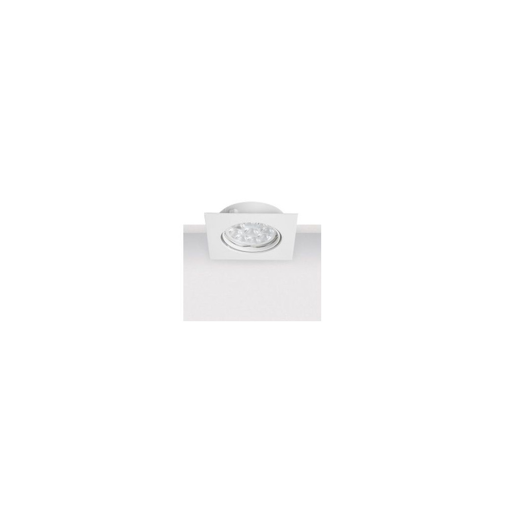 Square Spot Trim ZAMBELIS GU10 DESIGN White No Light Source ZAM.S013