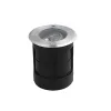 Schwenkbare Außen-Bodeneinbauleuchte ZAMBELIS D130 7W IP67 DESIGN Edelstahl E360