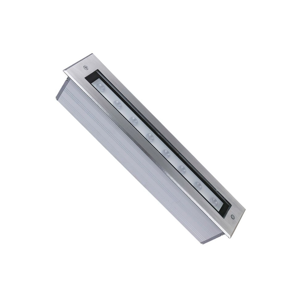 Einbaustrahler Boden Außen ZAMBELIS 9W IP67 Rechteckig DESIGN Inox E366