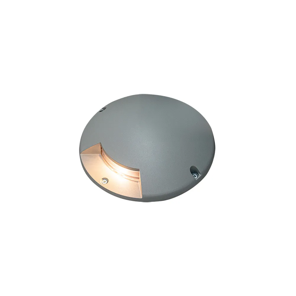 Bodeneinbauleuchte ZAMBELIS D210 3W IP67 DESIGN Grau E461