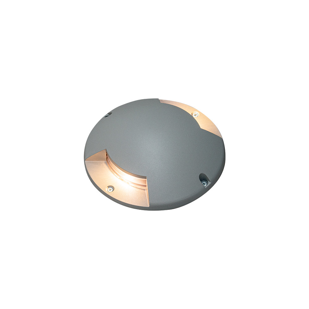 Bodeneinbauleuchte ZAMBELIS D210 5W IP67 DESIGN Grau E462