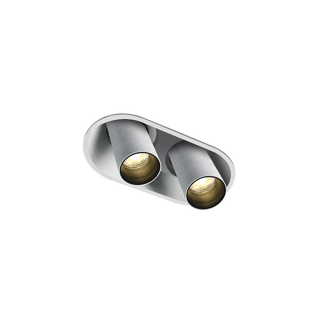 DownRay ZAMBELIS 14W DESIGN Wit Zandgestraald Zonder Driver Z11207-W