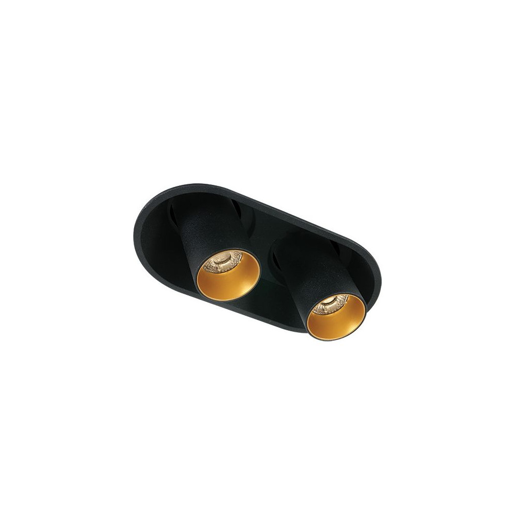 DownRay ZAMBELIS 14W DESIGN Zwart Zandgestraald Zonder Driver Z11207-B