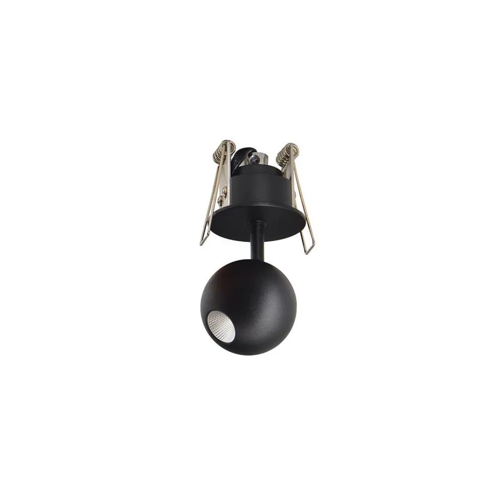 DownRay ZAMBELIS D45 4,5W DESIGN Noir Sablé 1907