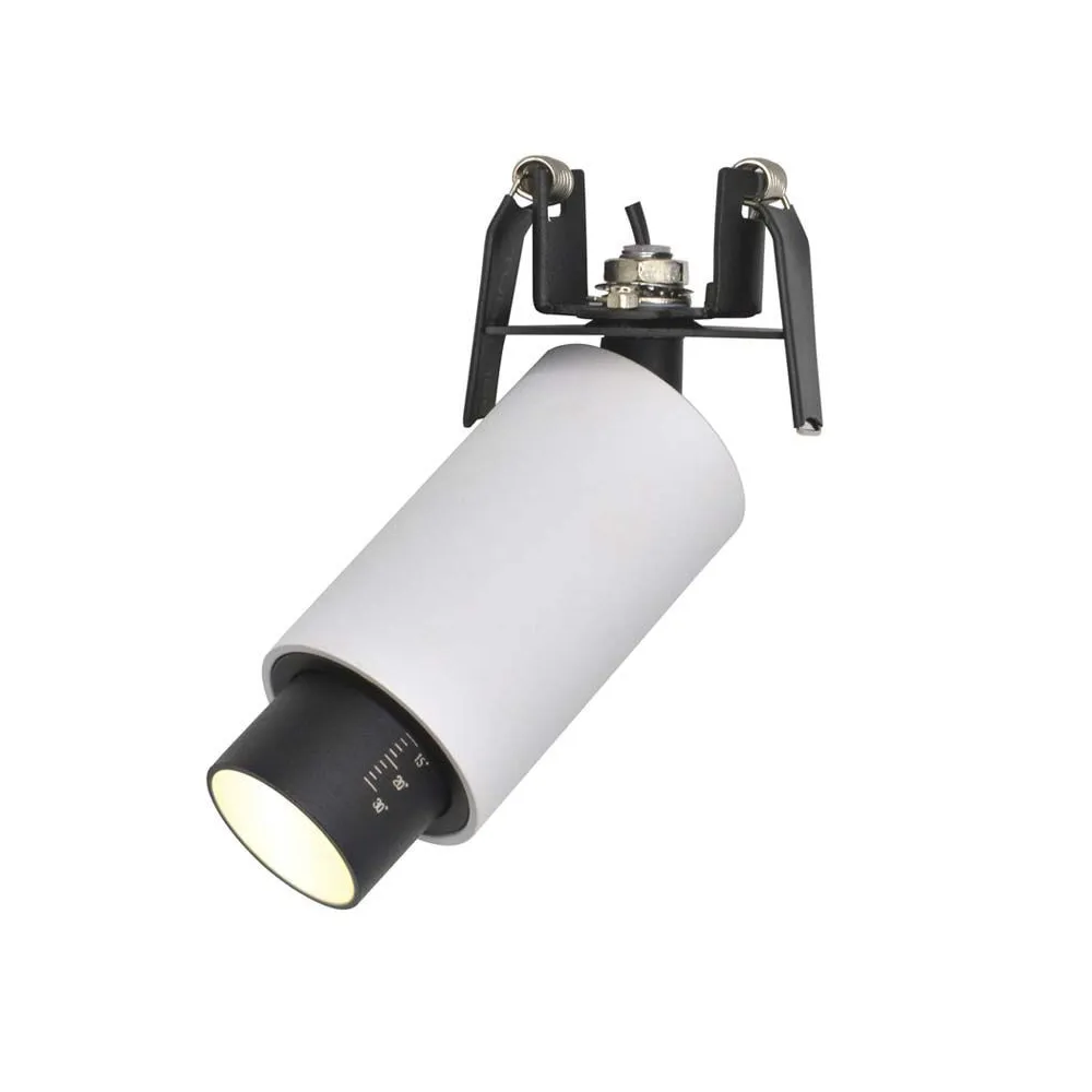 DownRay Orientable ZAMBELIS D50 11W DESIGN Blanc Sablé 1928