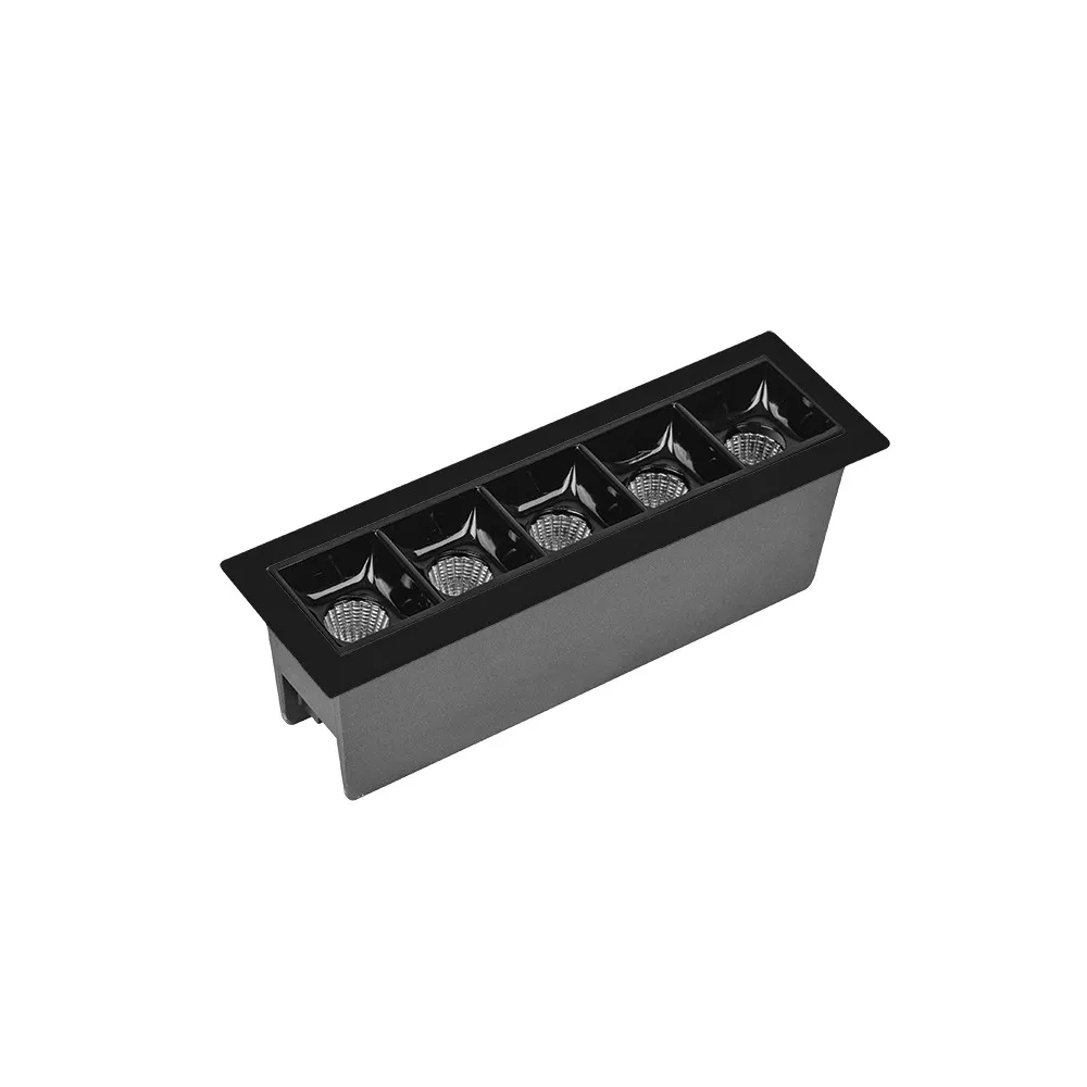 DownRay ZAMBELIS 11W DESIGN Noir Sablé Avec Driver S086-B