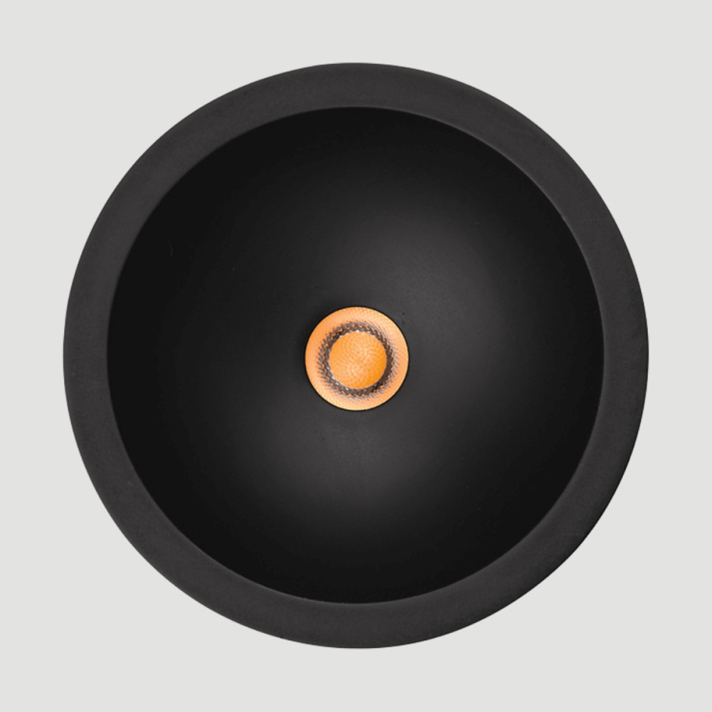 DownRay ZAMBELIS 9W IP54 DESIGN Sandblasted Black Without Driver S351