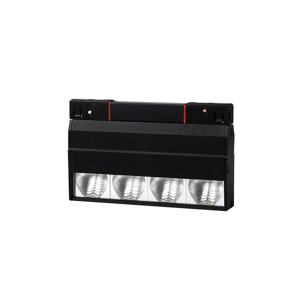 Luminaire magnétique ZAMBELIS 10W DESIGN Noir Sablé 2092 FS