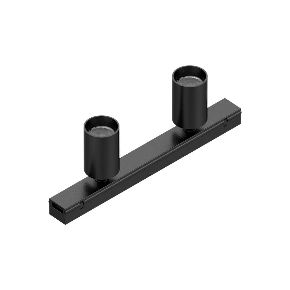 Mini-Magnetleuchte ZAMBELIS 2,6W DESIGN Schwarz 22252 FS