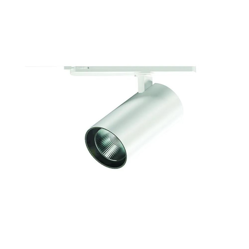 Schienenstrahler ZAMBELIS D90 38W 4000K DESIGN Sandweiß S066 4W- FS