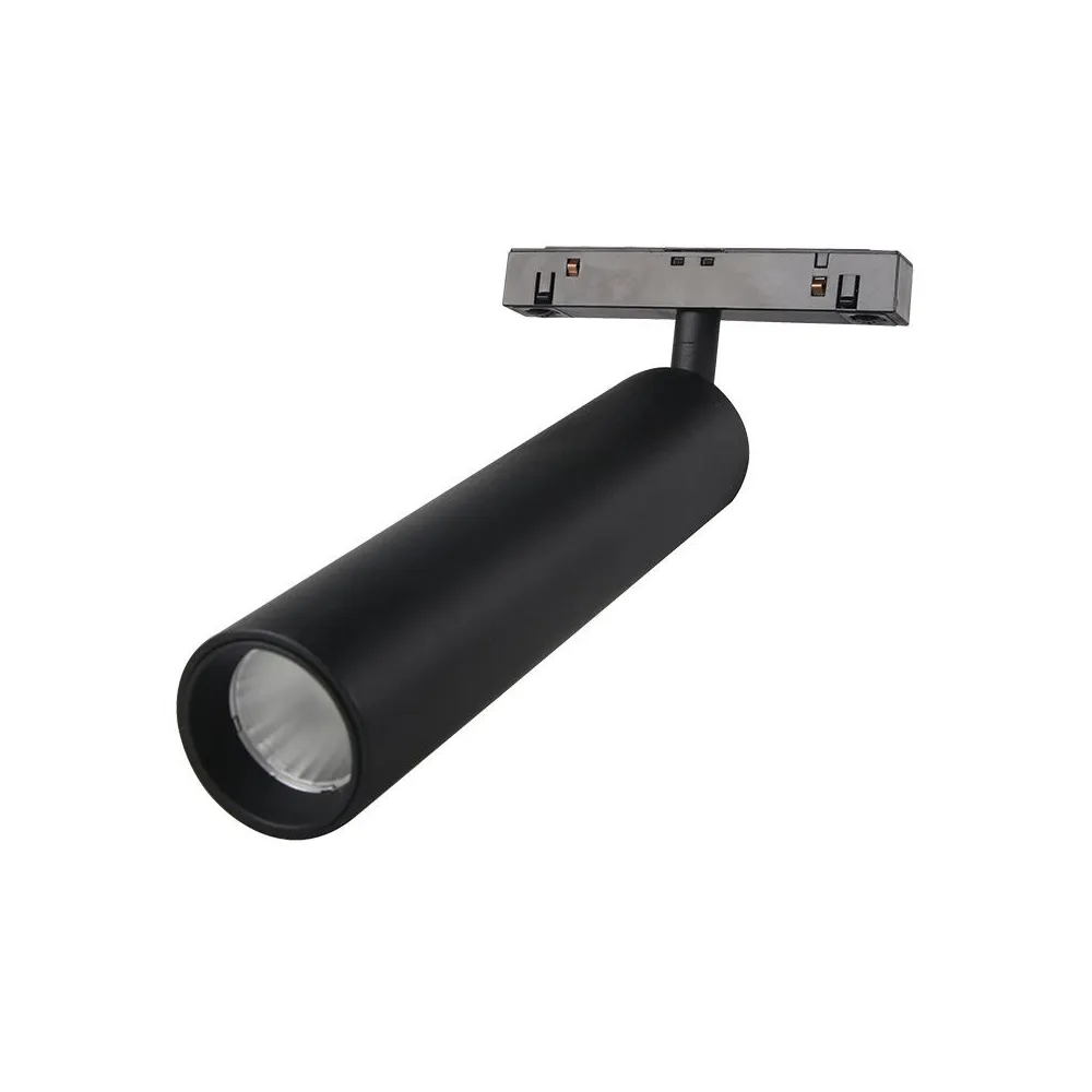 Luminaire magnétique ZAMBELIS D45 15W DESIGN Noir Sablé 2095