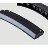 Curved Magnetic Light ZAMBELIS D600 8W Opal Dimmable DESIGN Sanded Black 22093