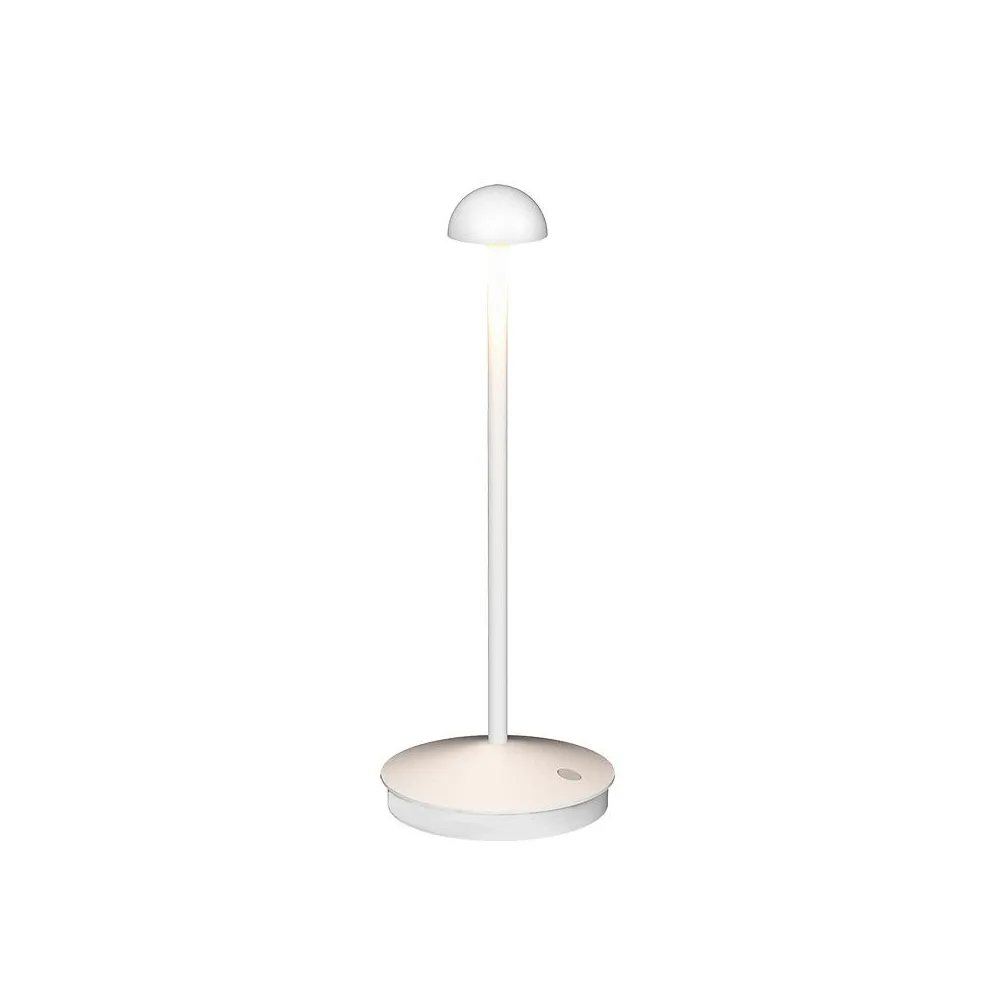 Außen-Tischleuchte ZAMBELIS D320 2W IP54 DESIGN Mattweiß E313 FS
