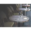 Outdoor Table Lamp ZAMBELIS D320 2W IP54 DESIGN Matte White E313 FS
