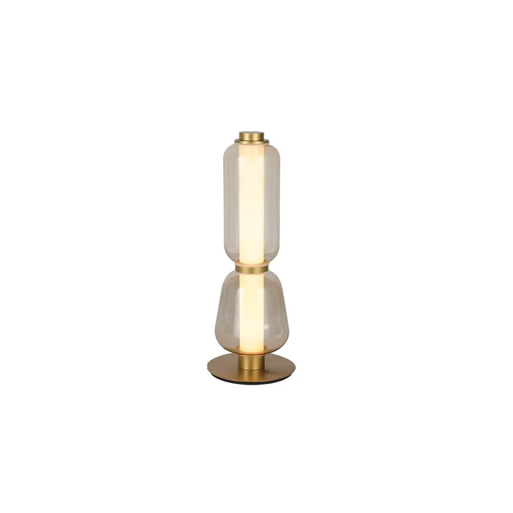 Lampe sur Table ZAMBELIS 7W DESIGN Or Mat 23060