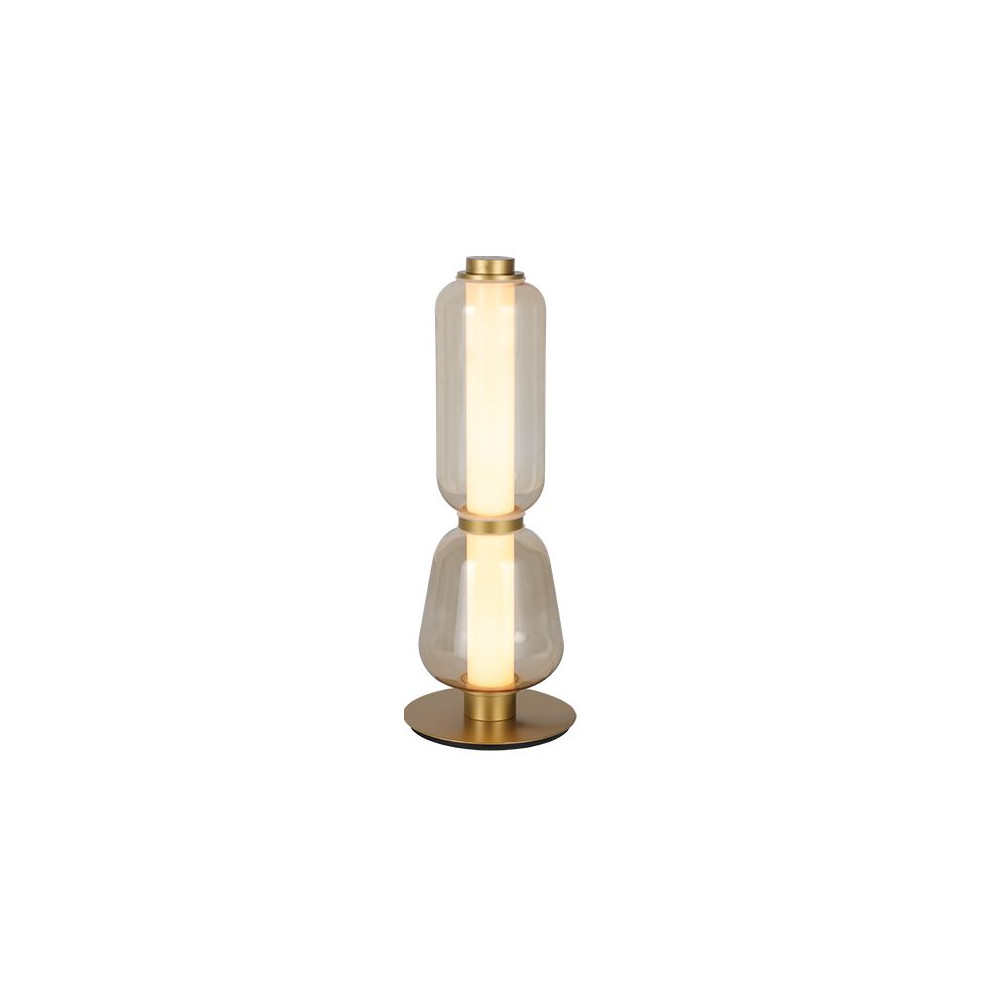 Tischleuchte ZAMBELIS 7W DESIGN Mattgold 23060
