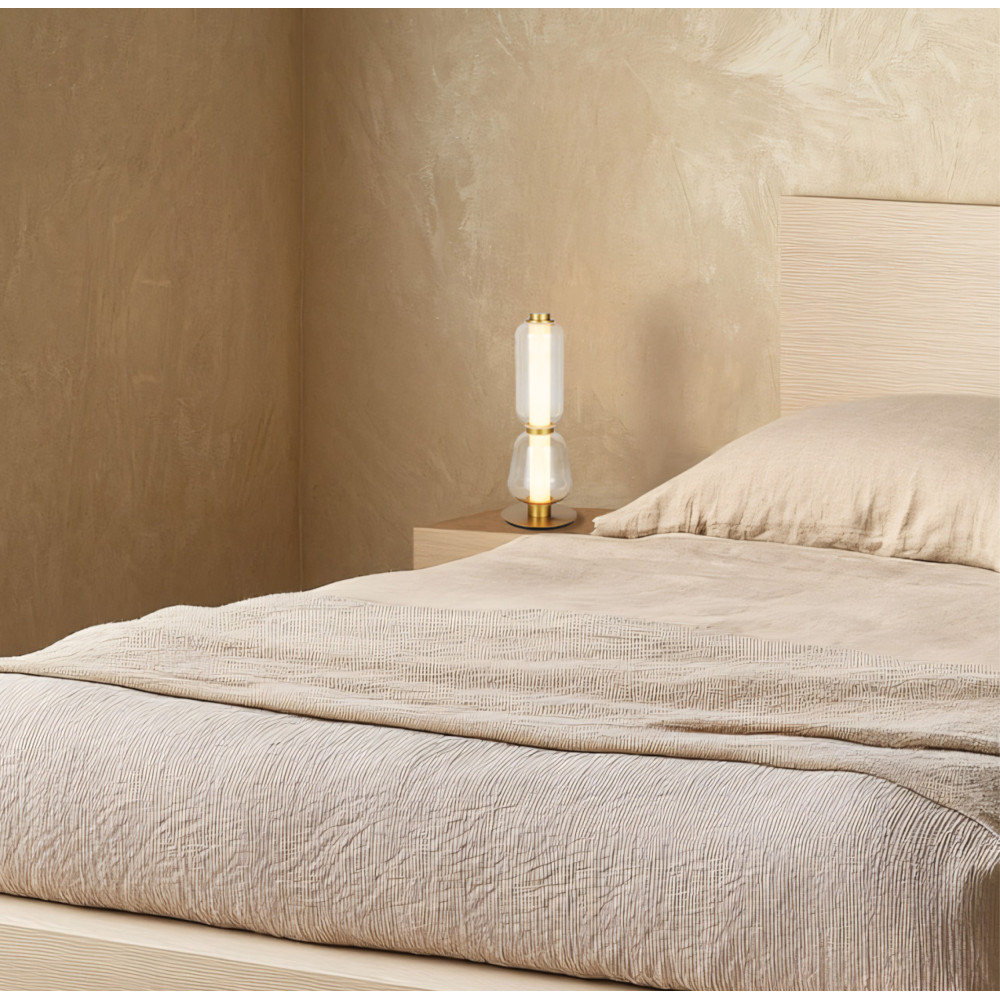 Table Lamp ZAMBELIS 7W DESIGN Matte Gold 23060