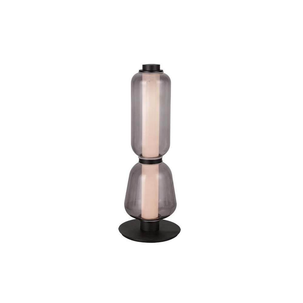 Lampe sur Table ZAMBELIS 7W DESIGN Noir Mat 23061 FS