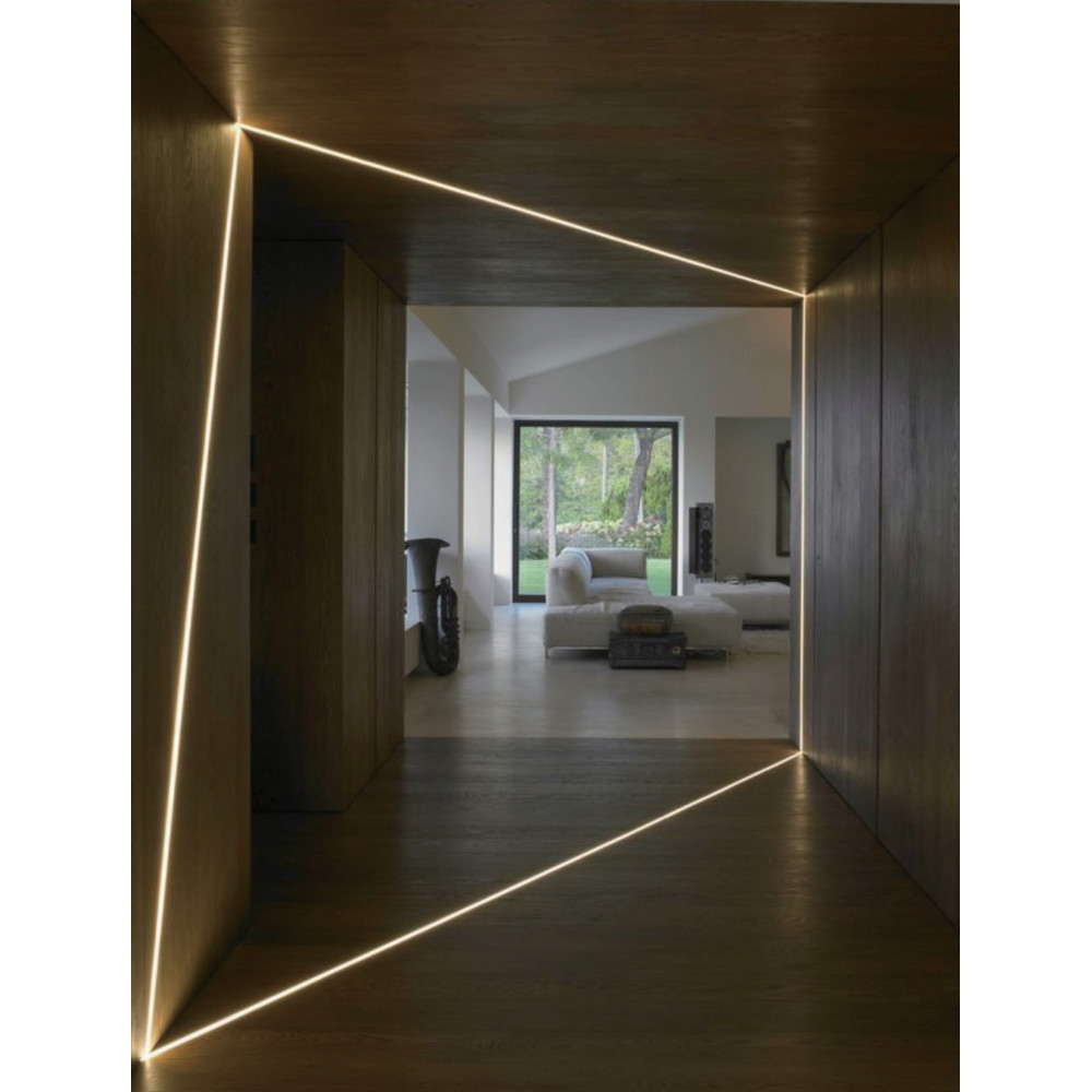 Recessed ALU Profile ZAMBELIS 17x14 2m DESIGN Aluminium 20194