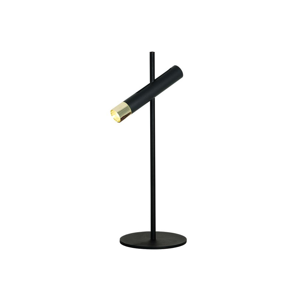 Table Lamp ZAMBELIS 4W DESIGN Sand Black and Matte Gold 22030