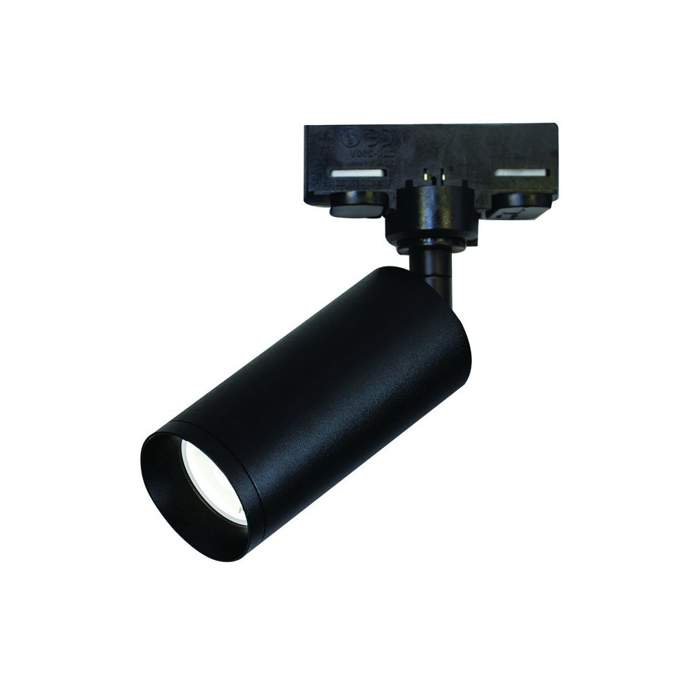 Schienenspot ZAMBELIS D60 GU10 DESIGN Mattschwarz Ohne Leuchtmittel S059