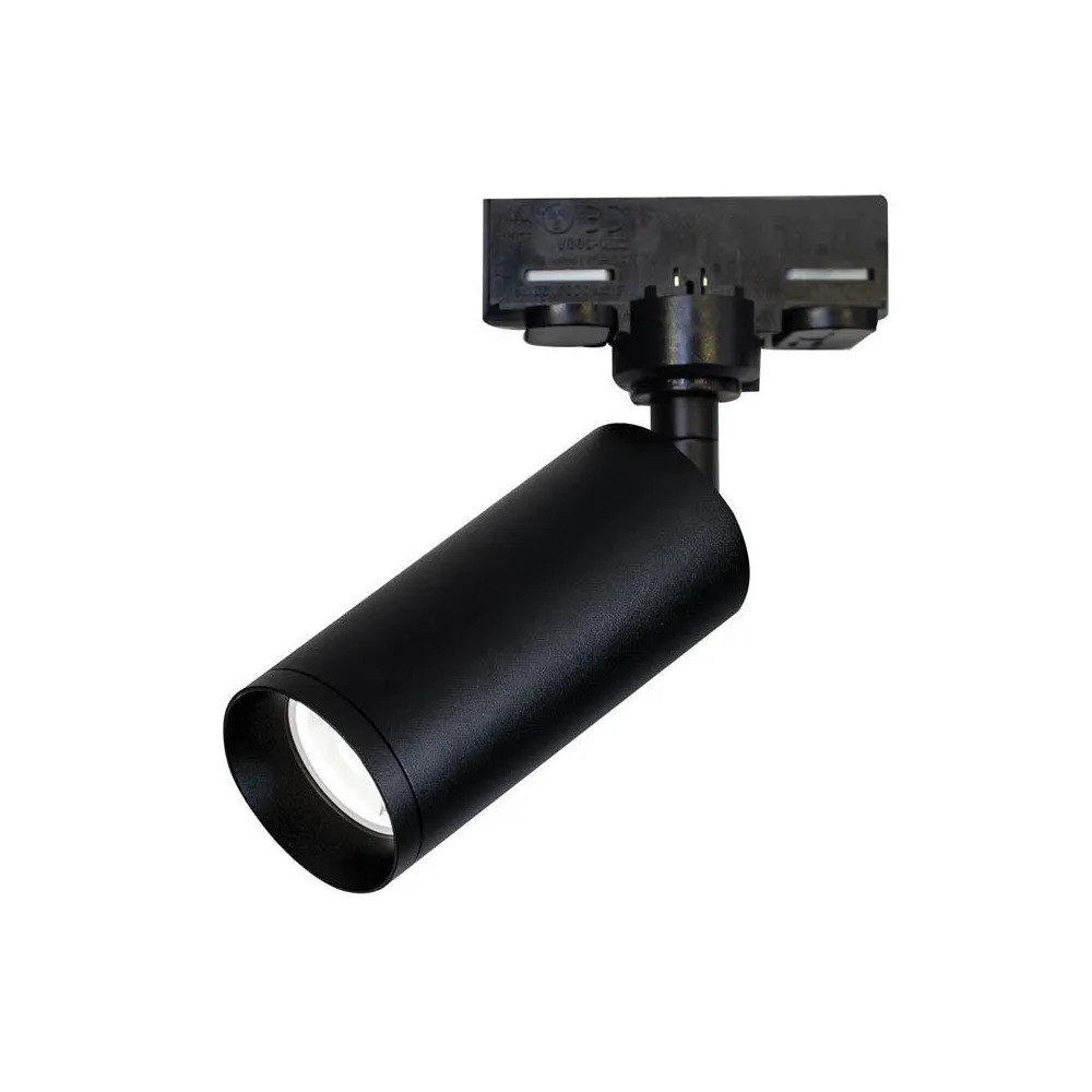SpotRail ZAMBELIS D60 9W 24deg DESIGN Noir Mat S059-24