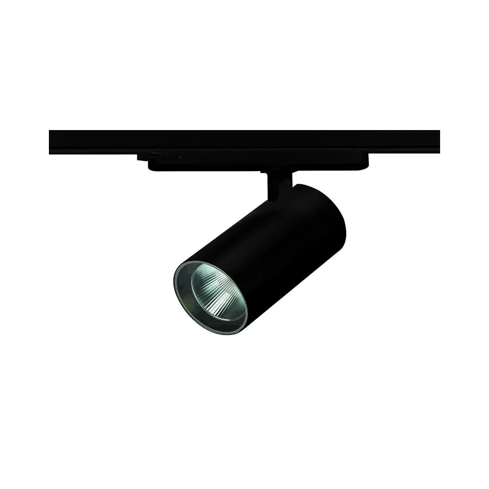 Schienenstrahler ZAMBELIS D70 20W 4000K DESIGN Sandschwarz S065 4B- FS