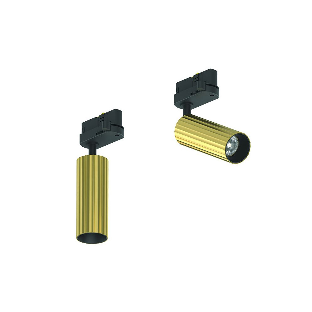 SpotRail ZAMBELIS D45 7W DESIGN Brushed Brass S114 FS