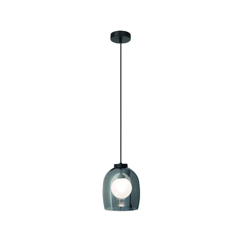 Pendelleuchte ZAMBELIS D180 G9 DESIGN Schwarz Sandgestrahlt Ohne Leuchtmittel 22051