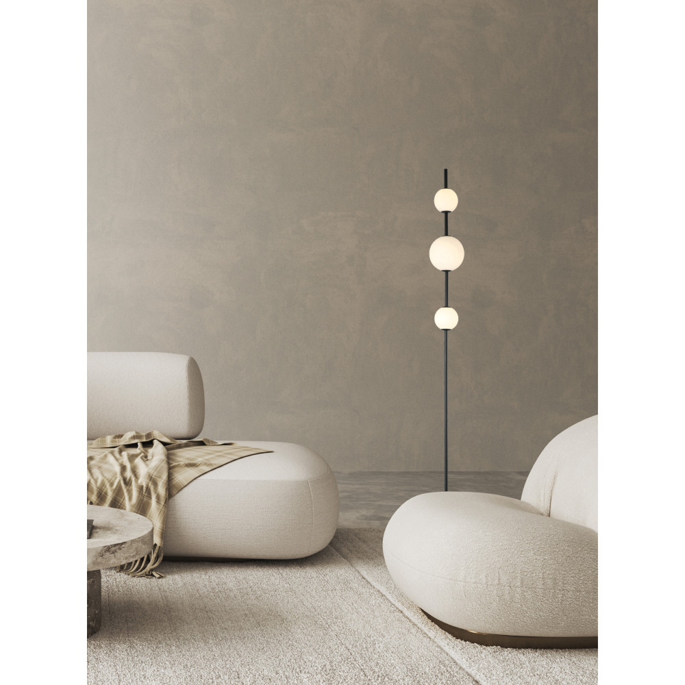 Floor Lamp ZAMBELIS D220 12W DESIGN Matte Black 20135