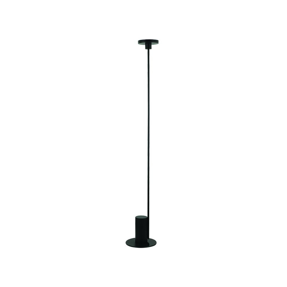 Lampe sur pied ZAMBELIS D250 12W DESIGN Noir Sablé 22065 FS