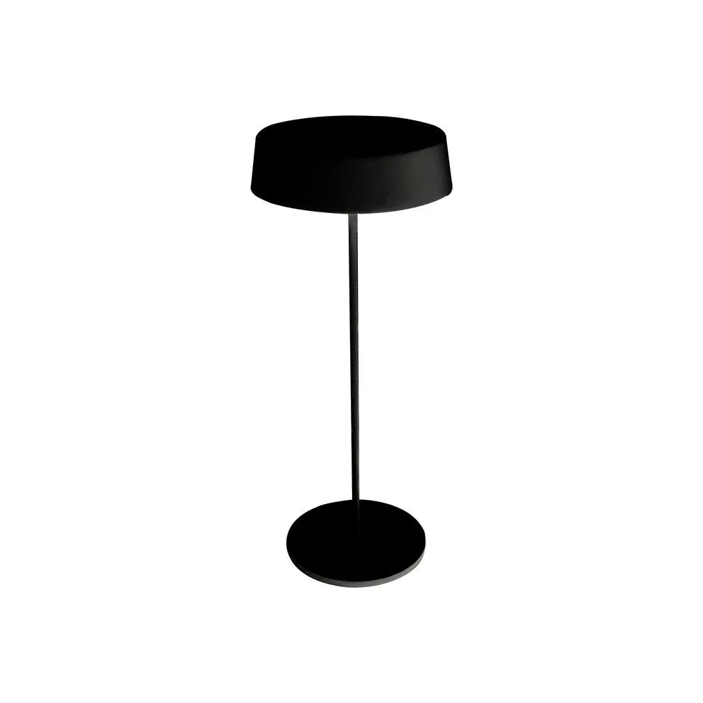 Lampe sur table Extérieure ZAMBELIS D120 2,2W IP54 DESIGN Noir Mat E289