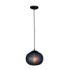 Pendelleuchte ZAMBELIS D250 E27 DESIGN Mattschwarz Ohne Lichtquelle 20267