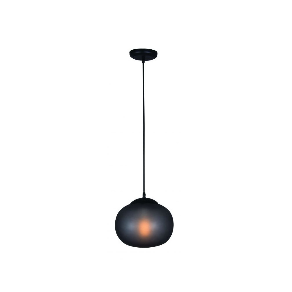 Hanglamp ZAMBELIS D250 E27 DESIGN Mat Zwart Zonder Lichtbron 20267