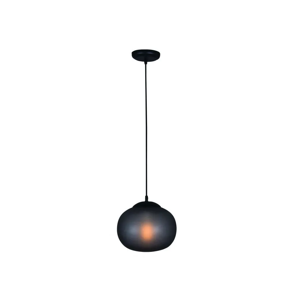 Pendant Light ZAMBELIS D250 E27 DESIGN Matte Black Without Light Source 20267