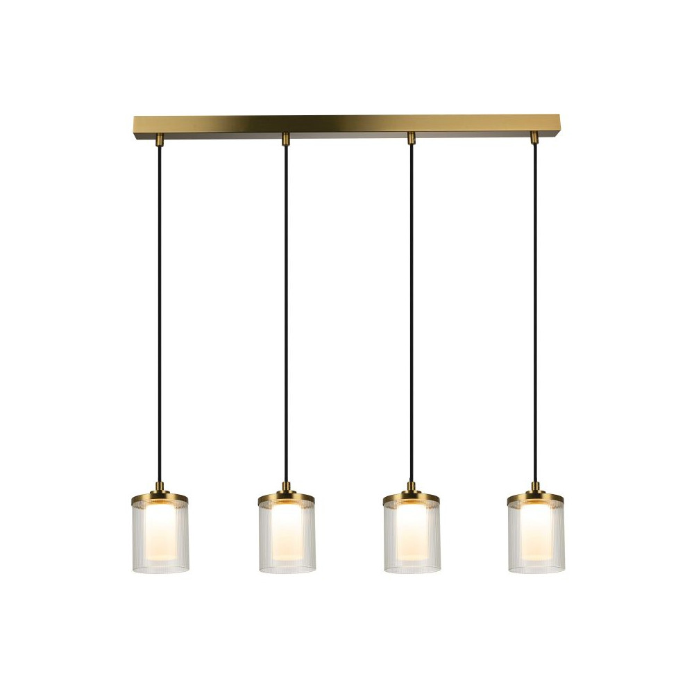 Pendelleuchte ZAMBELIS 29W Dimmbar DESIGN Gold 23020