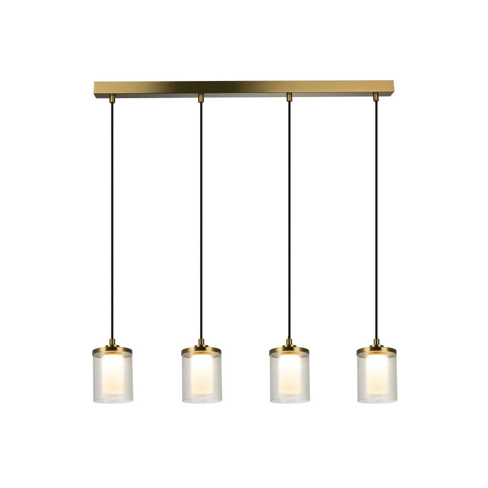 Suspension ZAMBELIS 29W Dimmable DESIGN Doré 23020