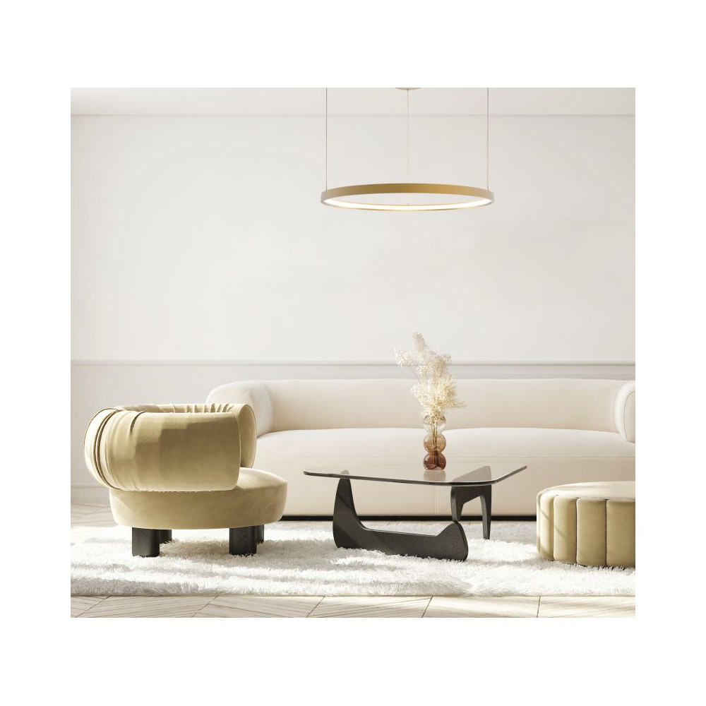 Pendant ZAMBELIS D600 28W Dimmable DESIGN Gold 23032
