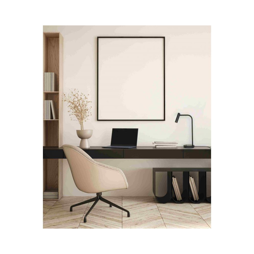ZAMBELIS 2.5W DESIGN Matte Black Table Lamp 23036