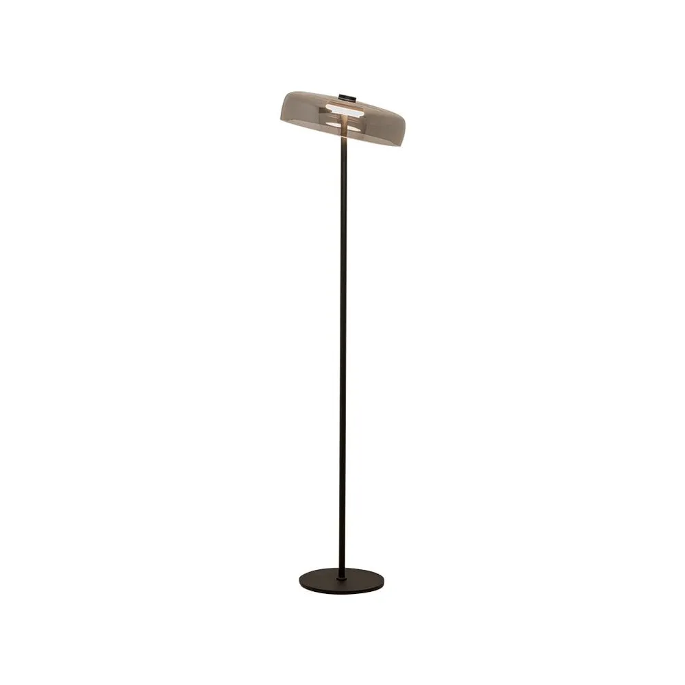 Lampe sur Pied ZAMBELIS 15W DESIGN Noir Mat 23055