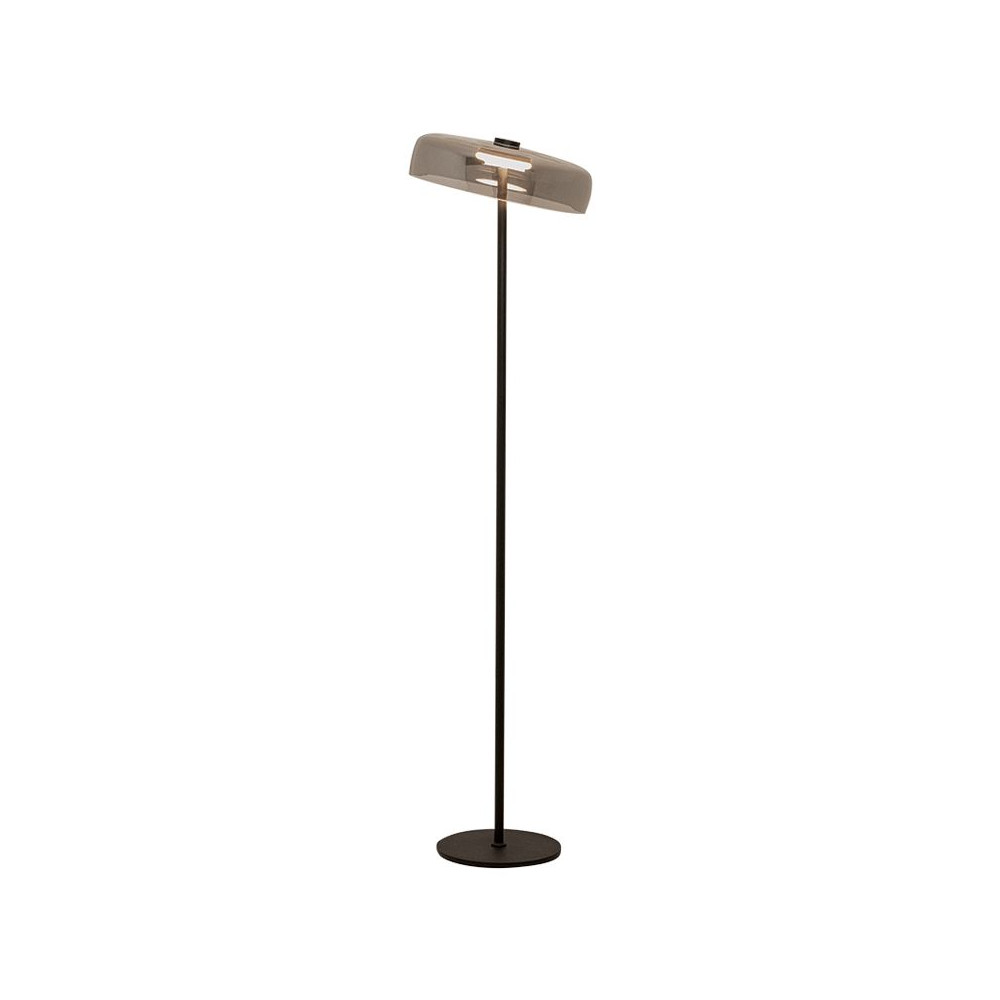 Vloerlamp ZAMBELIS 15W DESIGN Mat Zwart 23055