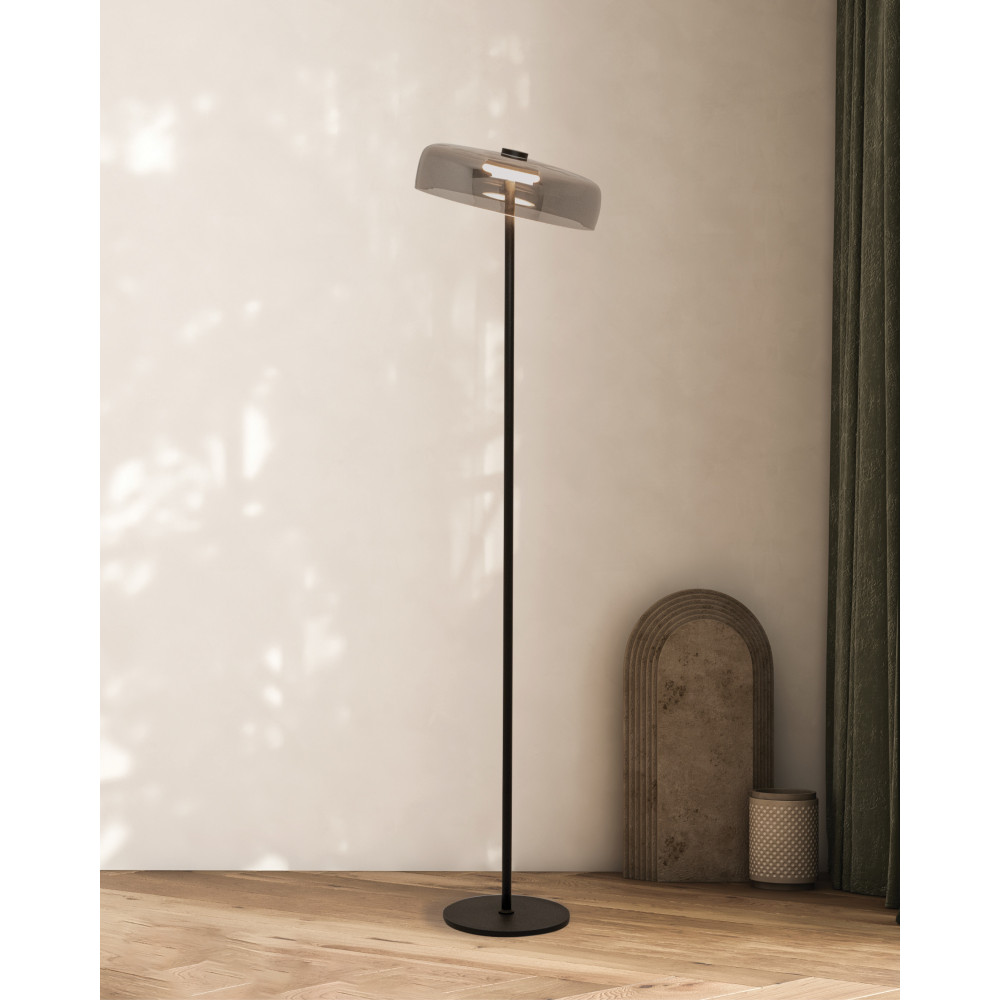 Floor Lamp ZAMBELIS 15W DESIGN Matte Black 23055