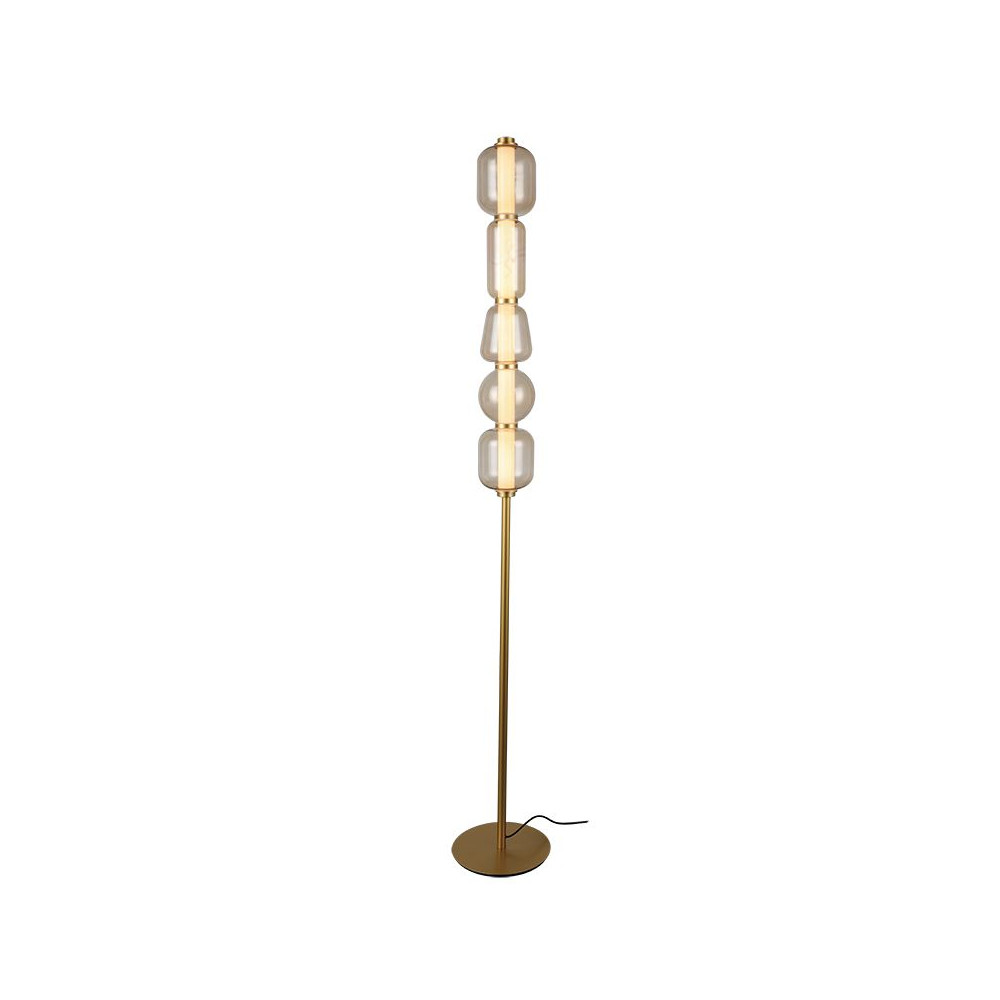 Vloerlamp ZAMBELIS 17W DESIGN Mat Goud 23063
