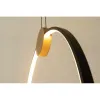 Hanglamp ZAMBELIS 24W D600 Dimbaar DESIGN Goud en Mat Zwart 23095